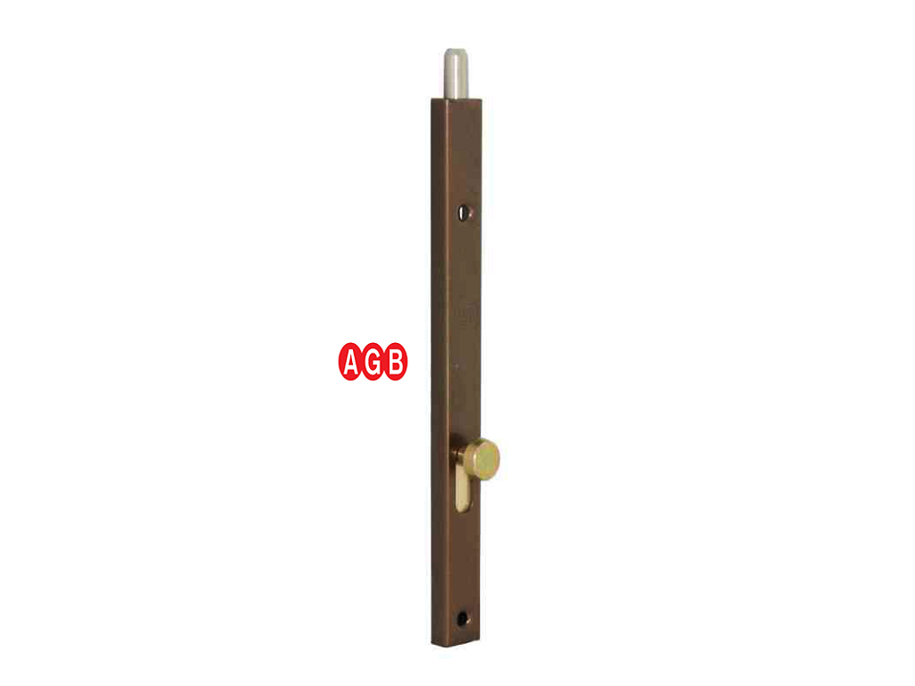 agbd00338xx22.png Catenaccio Verticale Puntale Tondo Fissaggio con Viti 22-Bronzato varie lunghezze | AGB - immagine 1