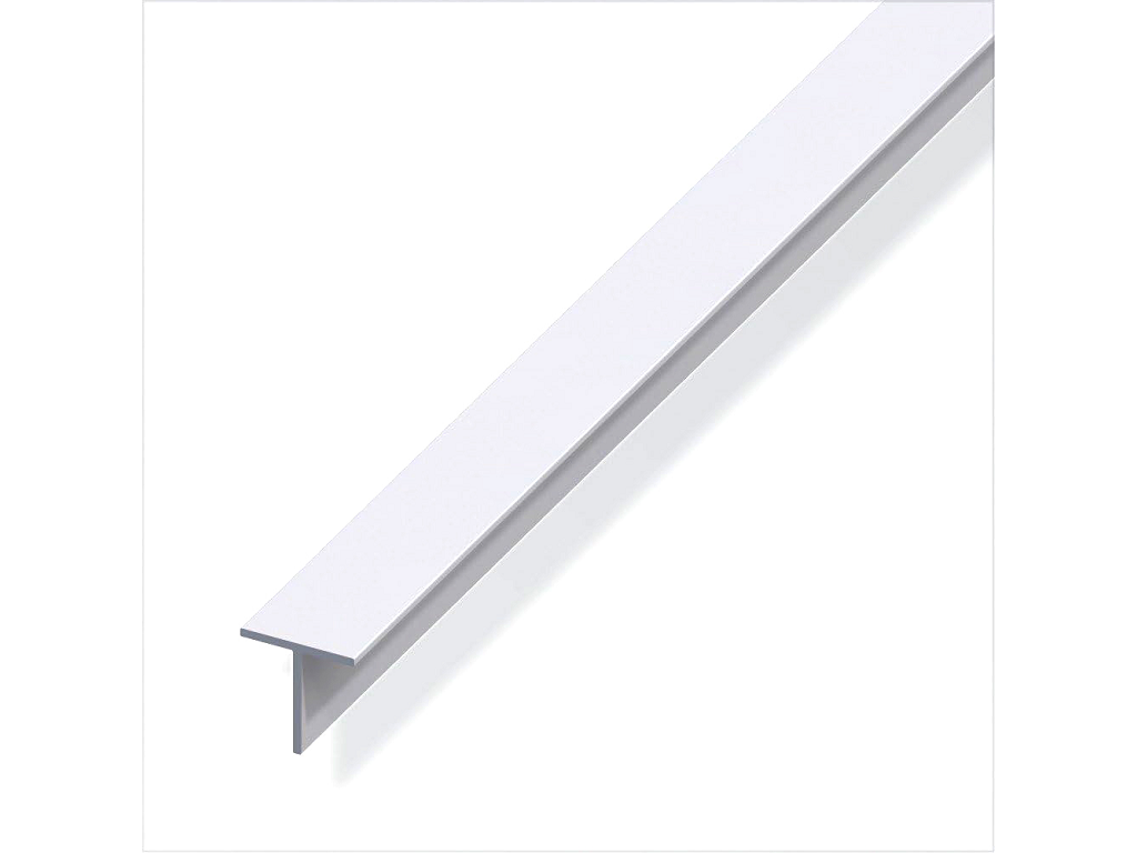 alg-t.png Profilo T cm.200 Alluminio Anodizzato Argento Opaco Varie Larghezze | AL.GO - immagine 1
