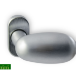 Maniglia Uovo Rosetta Ovale Copri Vite d.32x62h | Benini