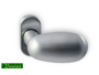 Maniglia Uovo Rosetta Ovale Copri Vite d.32x62h | Benini