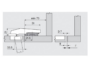 Cerniera per Colonne con Molla Blumotion 95° da avvitare Foro d.35 Clip Top Nichelato | Blum - immagine 2