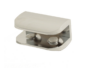 Reggivetro per Mensola Cristallo h8-10 mm.40x25x20h varie finiture  Bonel