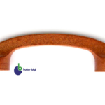 Maniglietta Mobile Interasse 96 mm.105x30h Legno Piatta Ciliegio  | Botter