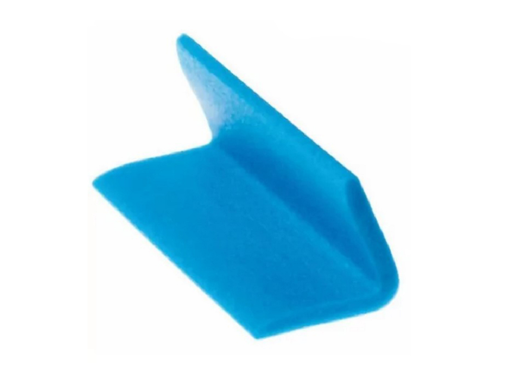 cad380.png Protezione Imballo a L Aste da cm.200 mm.50x50 Azzurro pz.5 - immagine 1