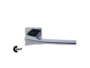 Maniglia Malibu Rosetta Quadra D.50x50x9h Bocchetta Foro Chiave varie finiture | Comit - immagine 4