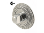 Nottolino Wc Q6 Rosetta Tonda Crystal D.55x13 2B / SB1 Swarovski varie finiture | Comit - immagine 2