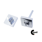 Nottolino WC Q6 Rosetta Quadra RO52 mm.45x45 2A - Cromo Lucido  Comit