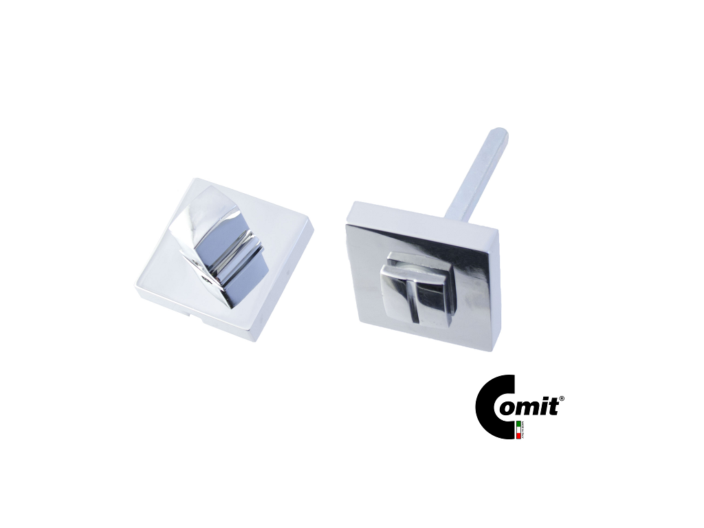 citw07ro52z2a.png Nottolino WC Q6 Rosetta Quadra RO52 mm.45x45 2A - Cromo Lucido Comit - immagine 1