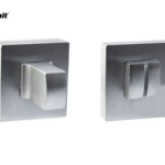Nottolino WC Q6 Rosetta Quadra RO52 mm.45x45 2B - Cromo Satinato  Comit