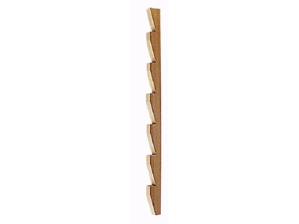 cof033140201272.png Scaletta per Mensole in Legno Ayous da mm.20x12 Asta da 3 Metri - immagine 1