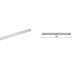 Guida per Cassetti Nylon Senza Spina Portata kg.20 cm.31x16 Bianco