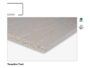Top Cucina Truciolato Rivestito Laminato HPL Design mm.3050x600x38 varie finiture  Decorlegno - immagine 9