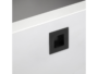 Maniglia Incasso Quadra mm.40x40/35 Nero Opaco | Emuca - immagine 2