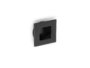 Maniglia Incasso Quadra mm.40x40/35 Nero Opaco | Emuca - immagine 4