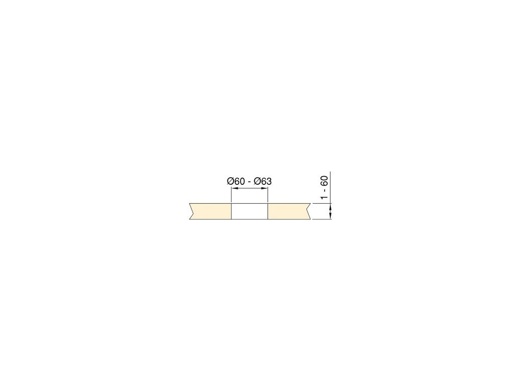Multiconnettore Vertikal Push 60 Presa a Colonna 3 Schuko +1USB A+ USB Acciaio+Termoplastica   Emuca - immagine 3
