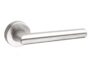 Maniglia Olanda Rosetta Tonda d.52x10h Bocchetta Foro Chiave AISI304 Inox Satinato  Fimet Maniglie