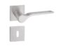 Maniglia Onda Rosetta Quadra d.50x50x5h Bocchetta Foro Chiave F05-Cromo Satinato  Fimet Maniglie