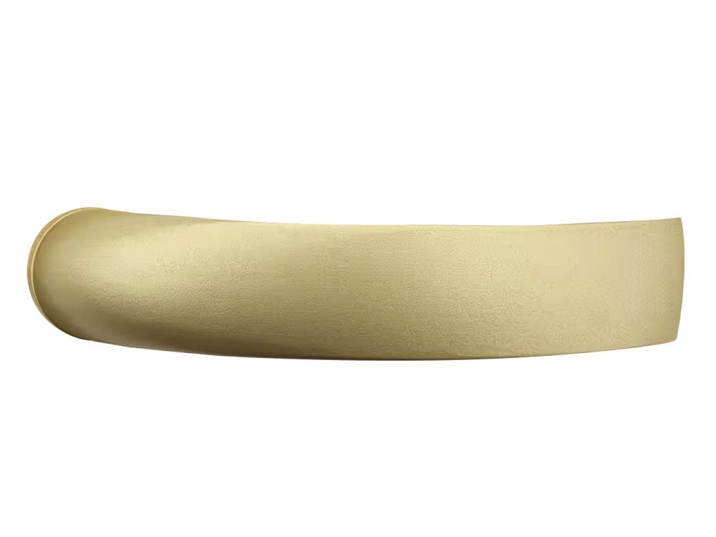 Maniglia Ottantasei Rosetta Mini Bocchetta Foro Chiave F020-Effetto Ottone Satinato Opaco  Fimet Maniglie - immagine 4