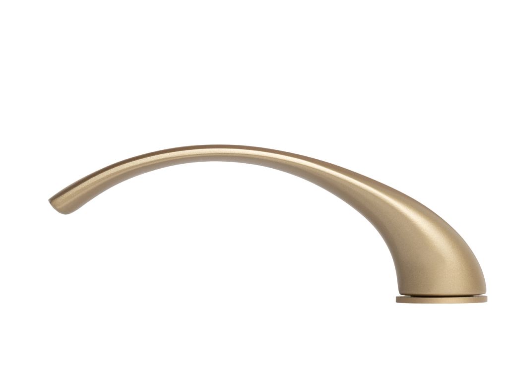 Maniglia Ottantasei Rosetta Mini Bocchetta Foro Chiave F020-Effetto Ottone Satinato Opaco  Fimet Maniglie - immagine 5