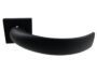 Maniglia Ottantasei Rosetta Quadra d.50x50x5h Bocchetta Foro Chiave FNO-Nero Opaco  Fimet Maniglie