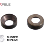 Rosetta per Vite Testa Svasata Brunita in Blister da pz.10 mm.13,0x4,5 | Hafele