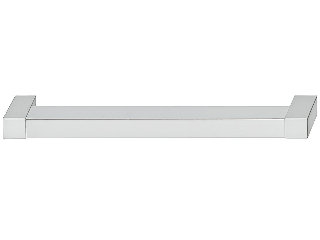 Terminale per Tubo mm.15x15 Maniglietta Mobile Cromato Opaco  Hafele - immagine 2
