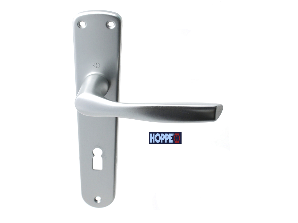 hop667635c.png MANIGLIA MILANO 8x90 ANODIZZATO prodotta da HOPPE - immagine 1