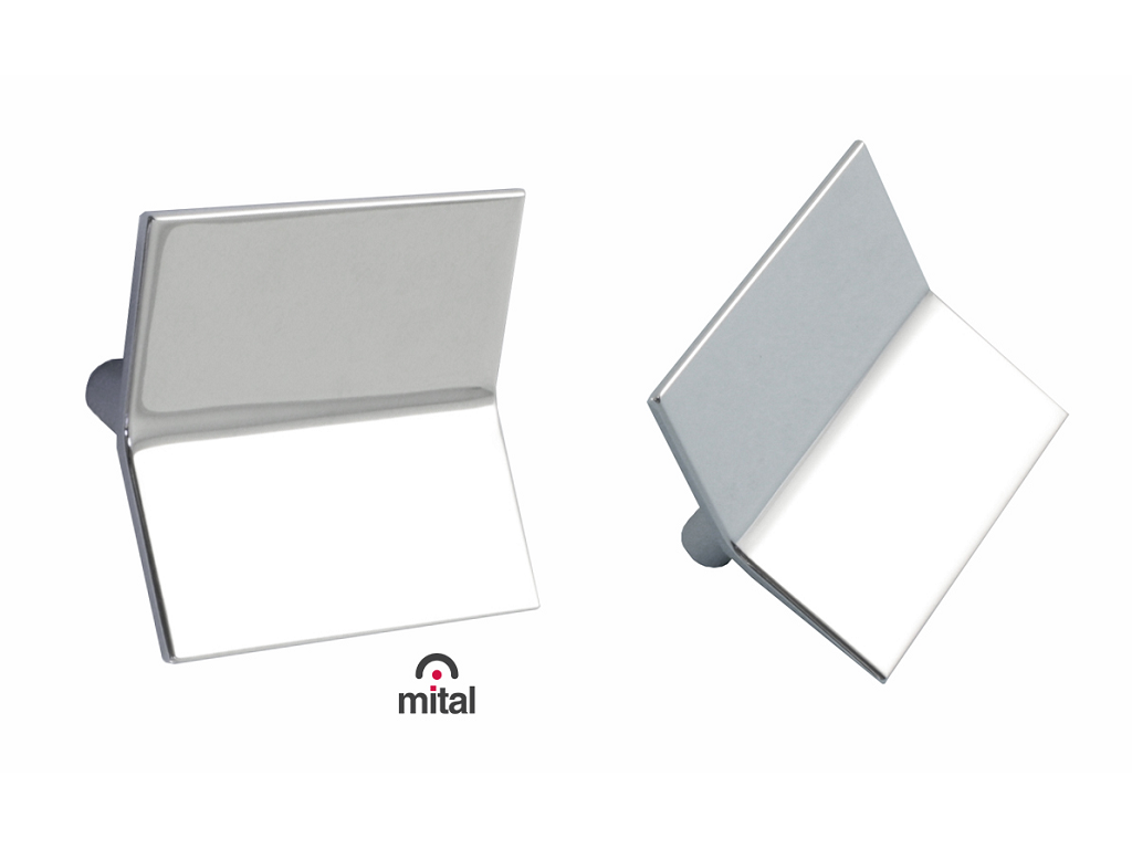 mit3405bcrcc.png Maniglietta Mobile 3405 Interasse 32 mm.48x44x30h Cromo | Mital - immagine 1