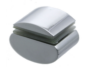 Reggimensola RM02 mm.35x26 Spessore Vetro 6-10mm Cromo Lucido | Mital - immagine 2