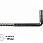 Rampino a Vite Legno Zincato in Blister varie misure