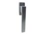 Maniglia per Finestra DK Q-Mini Movimento 4 scatti Metallo Q7x42 Collo Ribassato ZSC-Cromo Satinato  Reguitti - immagine 2