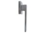 Maniglia per Finestra DK Q-Mini Movimento 4 scatti Metallo Q7x42 Collo Ribassato ZSC-Cromo Satinato  Reguitti - immagine 3
