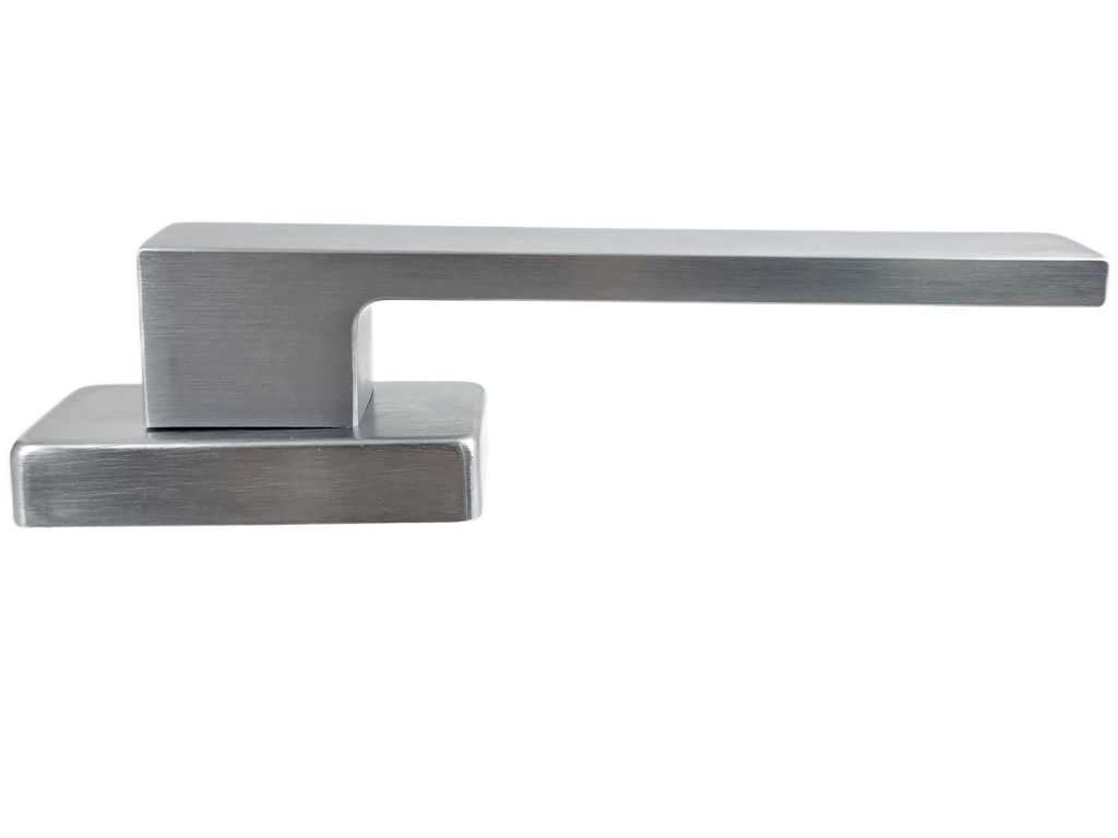 Maniglia per Finestra DK Q-Mini Movimento 4 scatti Metallo Q7x42 Collo Ribassato ZSC-Cromo Satinato  Reguitti - immagine 4