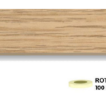 Bordo legno preincollato spessore 6/10 mt.100 Rovere varie altezze | Laminbord