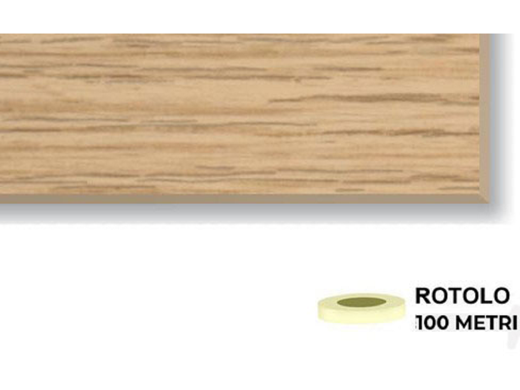 rovere-100.png Bordo legno preincollato spessore 6/10 mt.100 Rovere varie altezze | Laminbord - immagine 1