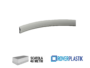 SCATOLA GUARNIZIONE PORTE INTERNE LEGNO SENZA PROTEZIONE mm.3,6x15,6h mt.40 BIANCO-MARRONE-NERO prodotto da  ROVERPLASTIK - immagine 4