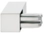 Terminale per Tubo mm.15x15 Maniglietta Mobile Cromato Opaco  Hafele