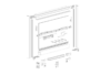 Telaio Porta Scorrevole Vetro kit Magic2 Frame 1500x3000 E3S 2 Deceleratori mm.680-1500 Kg.80 | Terno Scorrevoli - immagine 2