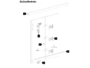 Sistema Di Scorrimento Per 2 Ante A Libro Portata 10kg Per Anta Kit Per Armadi Mod. Zig Zag Wardrobe Binari 3MT - Terno Scorrevoli - immagine 2