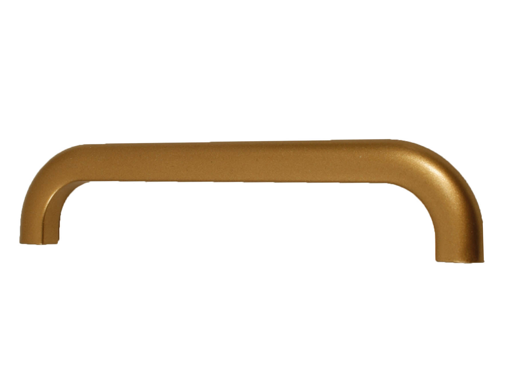 3200robronzo2.png Maniglietta Mobile 3200 Interasse 128 mm.142x9x32h Oro Bronzo | Mital - immagine 1