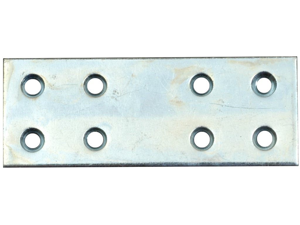 46.png PIASTRINA DIRITTA ZINCATO LARGHEZZA 30 mm. prodotto da SIPA - immagine 1