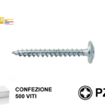 Vite Truciolare Tc Falsa Rondella Zincata Pz2 pz. 500 mm.3,5x30 | Tecfi