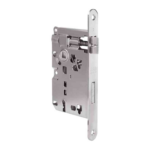 Serratura Patent Piccola Bordo Tondo Frontale 20x188 mm.Interasse 70 Entrata 50 NIK-Nichelato | AGB