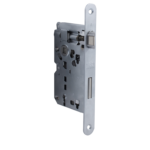 Serratura Patent Piccola Bordo Tondo Frontale 20x188 mm.Interasse 70 ACO-Cromo Opaco Varie Entrate | AGB
