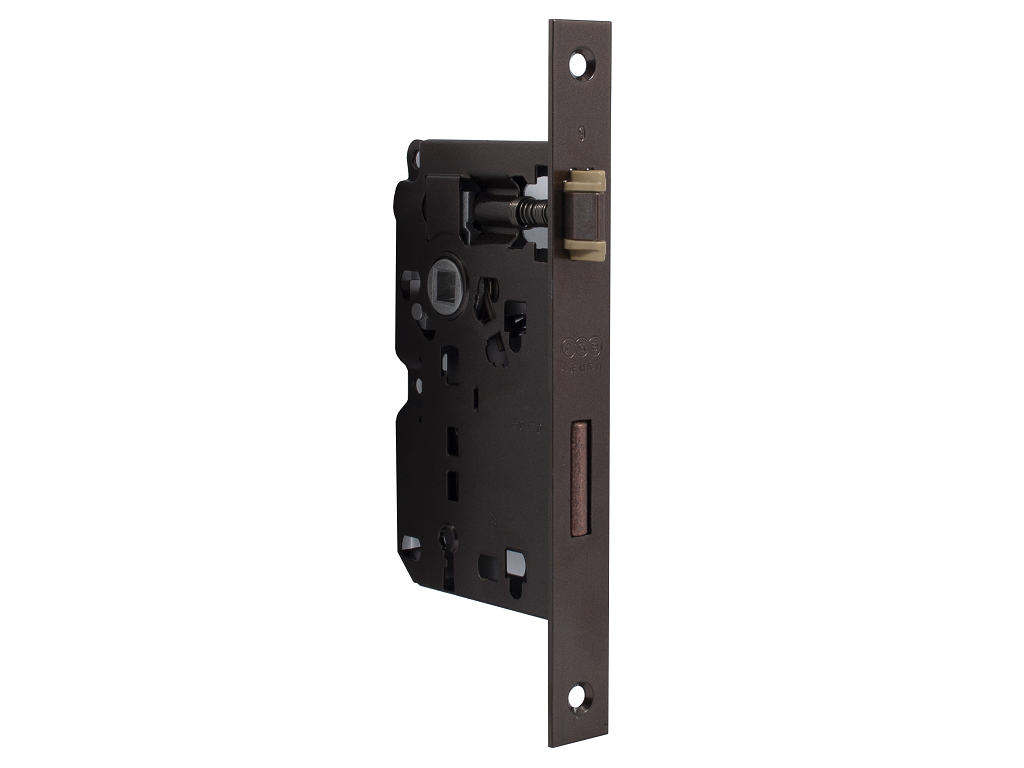 agbb00572c.png Serratura Patent Piccola Bordo Quadro Frontale 20x188 mm.Interasse 70 ABR-Bronzato Varie Entrata | AGB - immagine 1