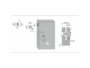 MANIGLIA INCASSO SCIVOLA KIT Q VENTI5 TONDO d.33 POMOLO/MONETA S/V OCS-CROMO SATINATO  | AGB - immagine 3