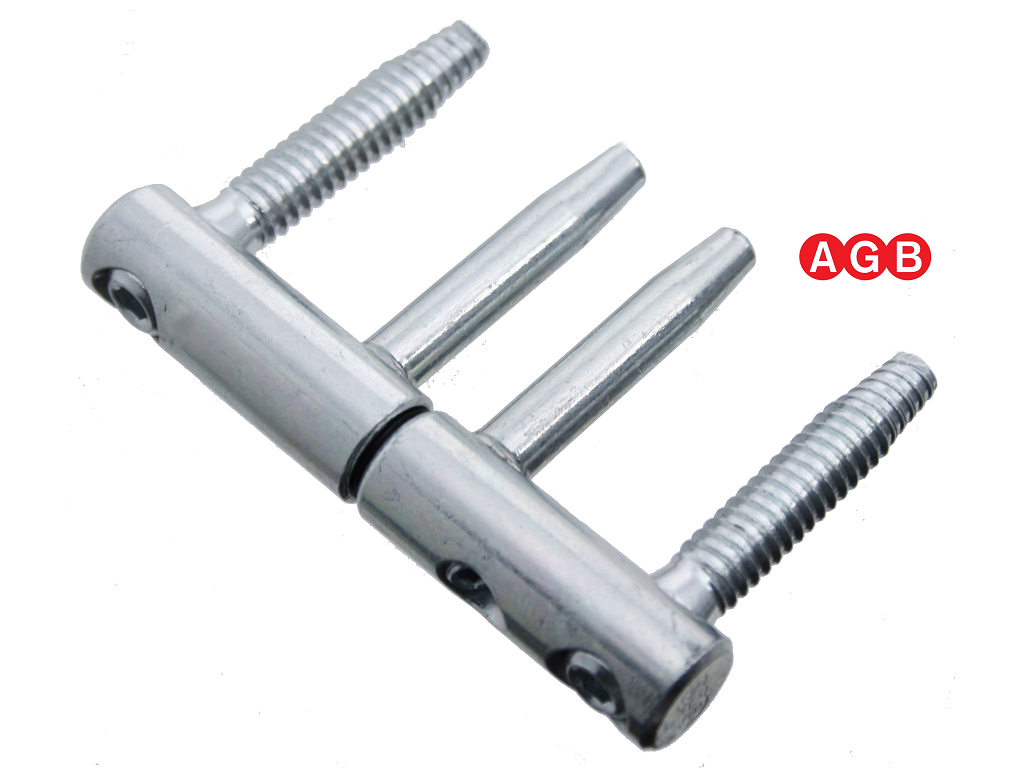 agbe011501415.png Cerniera per Legno Regolabile Anuba 4 Gambi modello 3D d.14 Zinco Silver | AGB - immagine 1