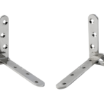 Cerniera Bilico Pivot a Filo Da Infilare Nichelato DX-SX | AGB