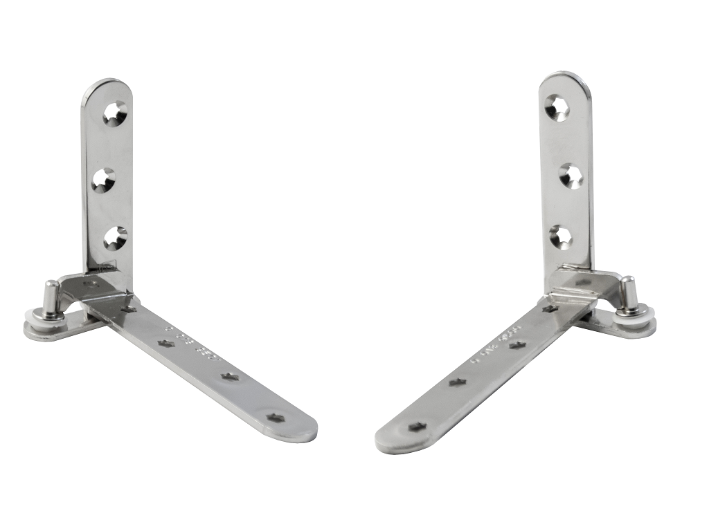 agbe1005010x.png Cerniera Bilico Pivot a Filo Da Infilare Nichelato DX-SX | AGB - immagine 1