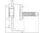 Cerniera Invisibile Istar AN107 3D Porta a Filo mm.110x24x21h kg.40 Chiusura Automatica Cromo Satinato   Anselmi - immagine 2